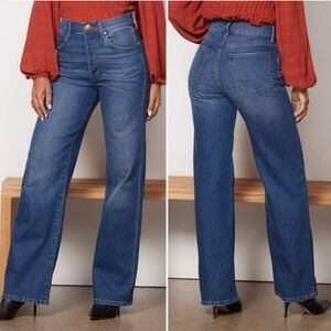 Evereve The Ever Trouser Wide Leg Jeans Size 27